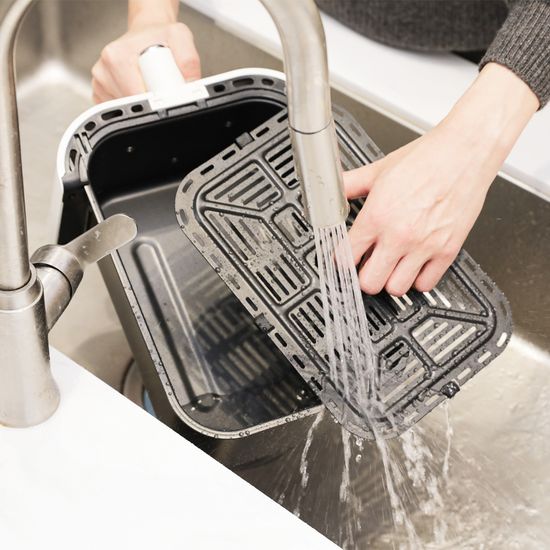 리큅 오블롱 미니 에어프라이어 바스켓 5L LAF-509