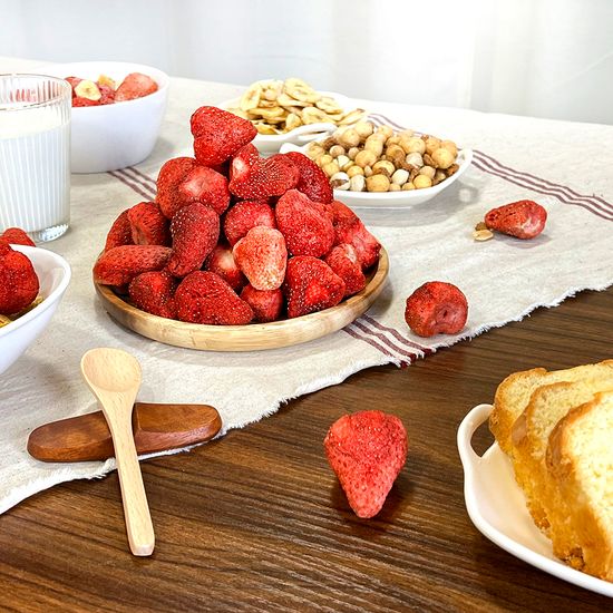 동결건조 과일칩 아기간식 새콤달콤 딸기칩 100g