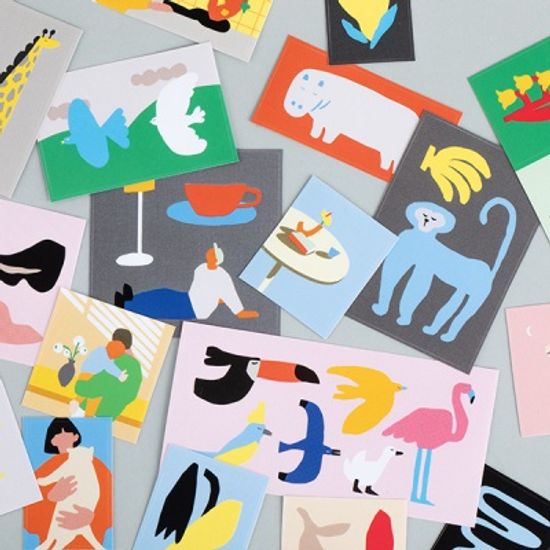 리틀띵스 리무버 스퀘어 스티커 (3 sheets)