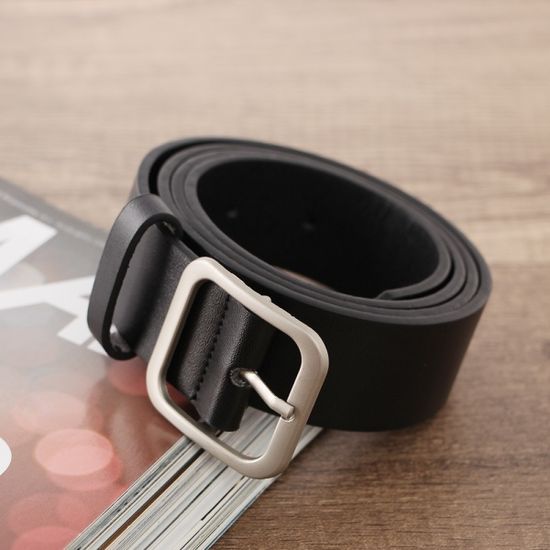로빈 스퀘어 여성 가죽벨트 / 패션 버클벨트