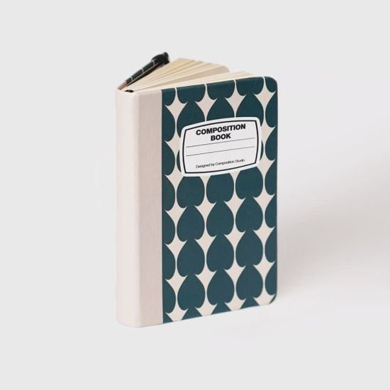 컴포지션 북 A6 스페이드 만년필 필사노트