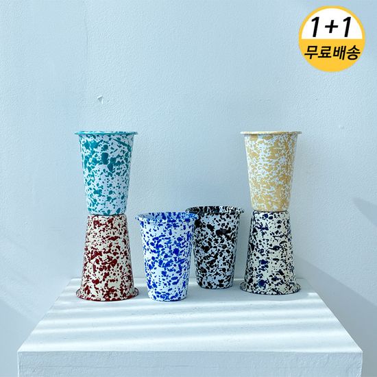 크로우캐년 마블 캠핑그릇 D93 텀블러(400ML) 1+1
