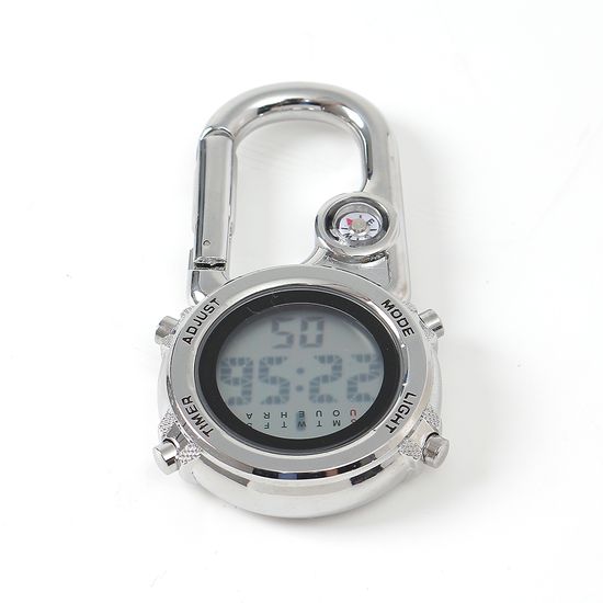 [아일렌]아웃도어 카라비너 스포츠 시계(블랙)