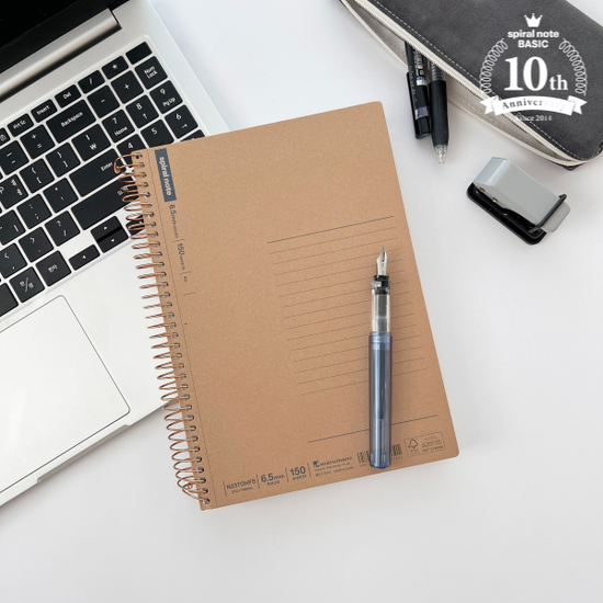 마루망 스파이럴 10주년 A5노트 대용량150매