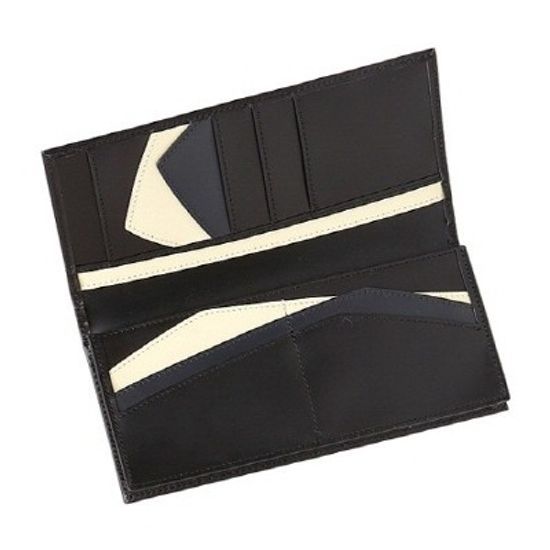 [AAron livin]  Leather Bi-Fold Wallet 가죽장지갑