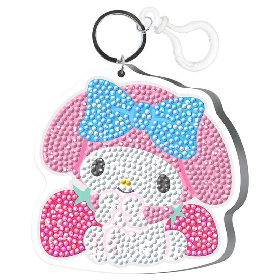 산리오캐릭터즈 마이멜로디 보석십자수왕키링 BSK5-04