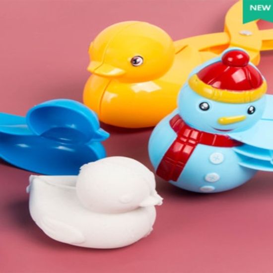 스노우볼 메이커 제조기/눈사람 오리/눈뭉치 틀 집게