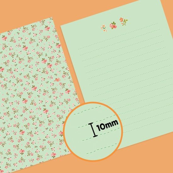 FL-114-4 향기로운 속삭임 편지지