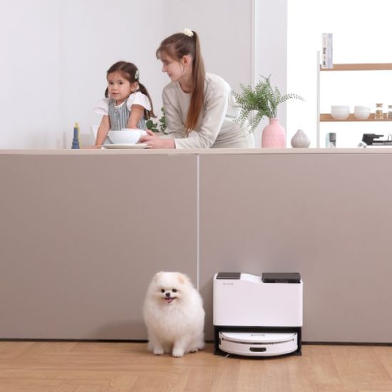 올인원 자동세척 자동비움 물걸레 직배수 로봇청소기