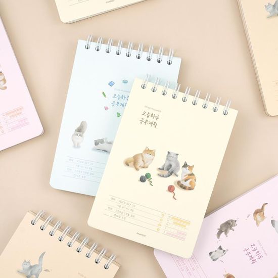 핑크풋 둥글냥스터디플래너