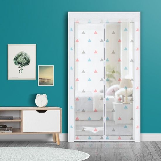 원형 자석방충망 방문(90x210) 모기장 자동 방충문 문