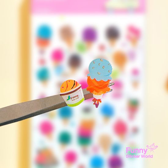 퍼니스티커 Z820 아이스크림2 에폭시 라이프스타일 