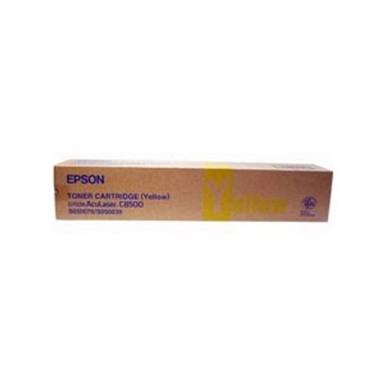 엡손(EPSON) 토너 C13S050079 / Yellow / AcuLaser C8500 , AcuLaser C8600 TC / (6K)