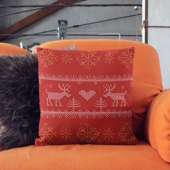 인테리어 쿠션 Christmas Dot deer by노윤(236903)