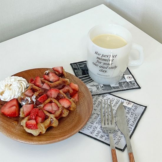 MONOTONE FABRIC COASTER 패브릭 코스터 컵받침