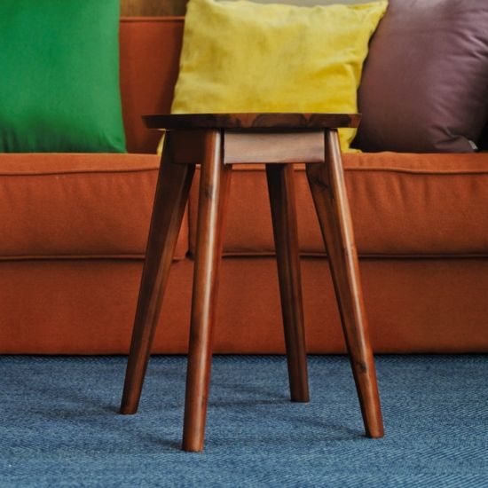 에이든_티크 스툴