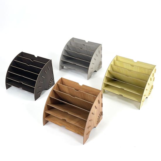 올지 부채형 파일꽂이 서류 정리함 보관함 화일박스