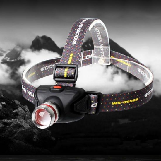 AAA사용 V5 LED 칩셋 줌기능 LED헤드랜턴(WF01126)