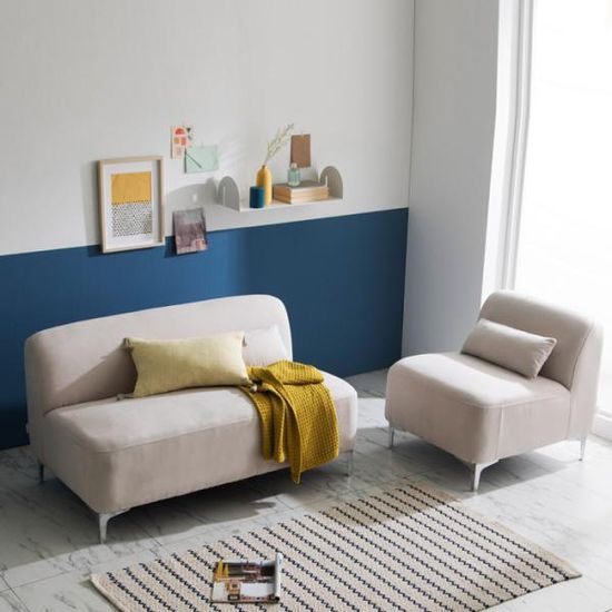 먼지방지 아쿠아 패브릭 로비 1인+2인용 쇼파 KC661