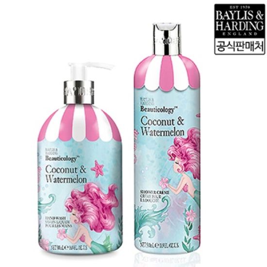 [비건]머메이드 코코넛 앤 워터멜론 핸드&바디2종