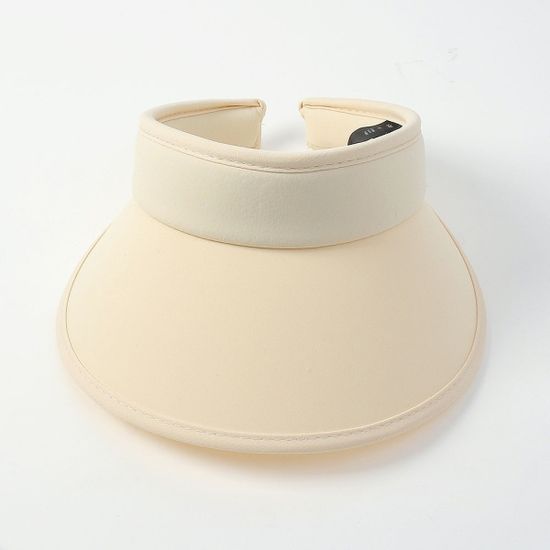 오늘 베이직 썬캡 그늘 여름 햇빛가리개 모자 크림