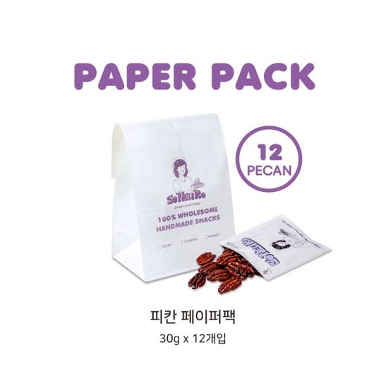 soneuro 소느로 수미향 피칸정과 12팩 360g 페이퍼팩