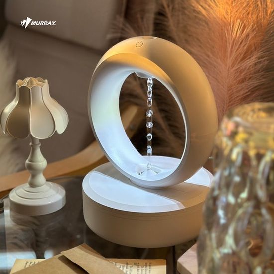 인테리어 LED 물멍가습기 미니 초음파 가습기 HUMI-10