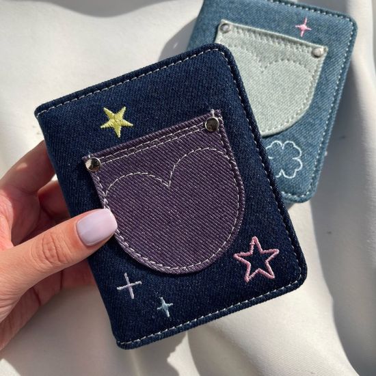 수앙스튜디오 데님 점보 콜렉트북