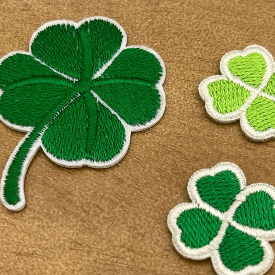 네잎클로버 와펜 패치 5종 클로버 DIY