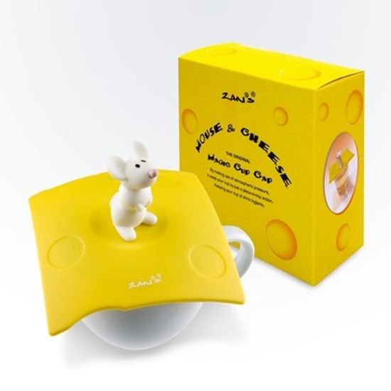 마우스 & 치즈 매직 컵뚜껑