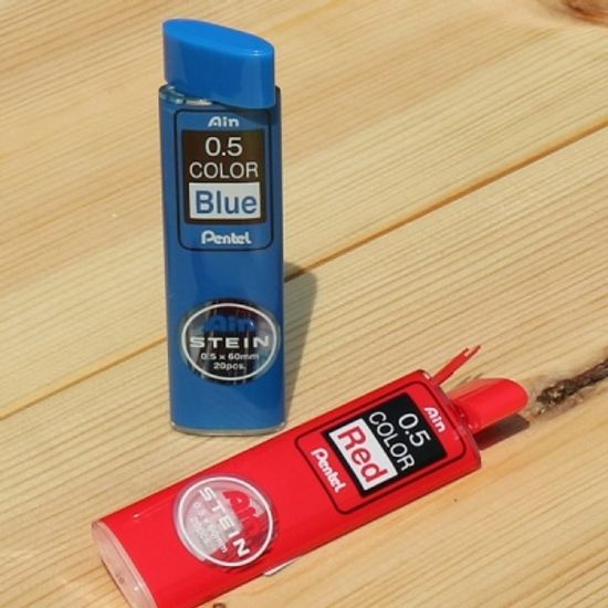 펜텔 고강도 아인슈타인 0.5mm 컬러 샤프심 C275 1개