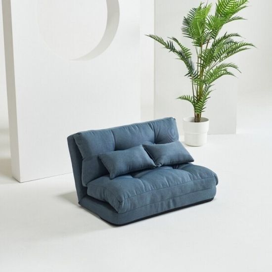 좌식형 패브릭 2인 리클라이너 소파 3color