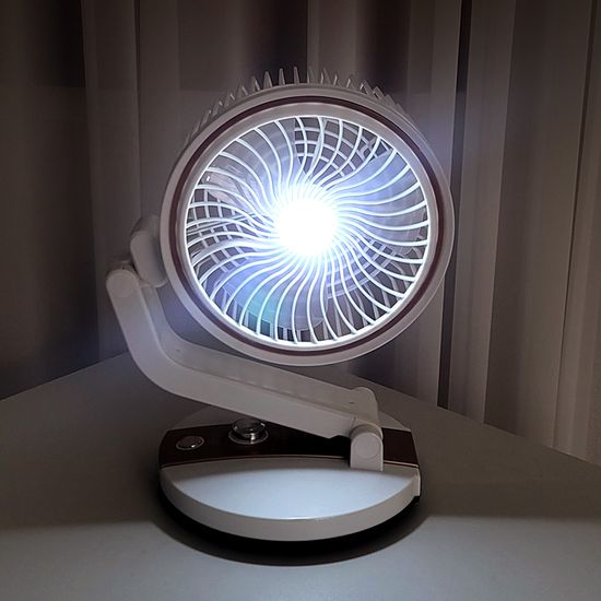 룸인 폴더블 LED 선풍기