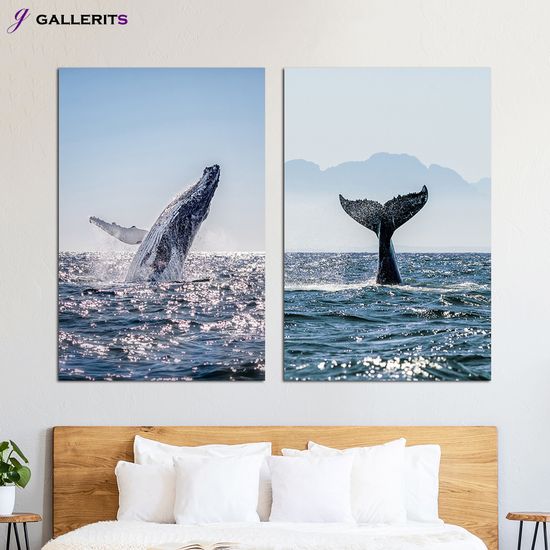 고래 그림 거실 인테리어 액자 가게오픈선물 대형