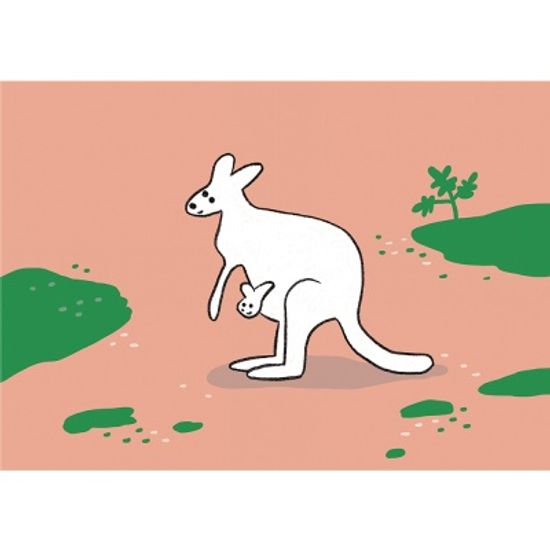 Kangaroo / 일러스트 액자