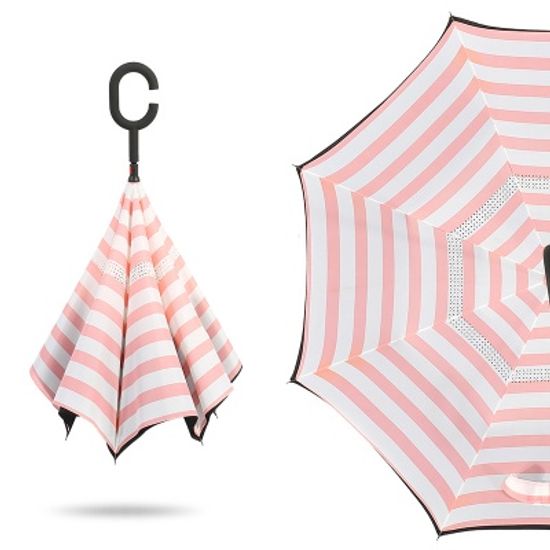 C형 거꾸로 8K 수동 장우산