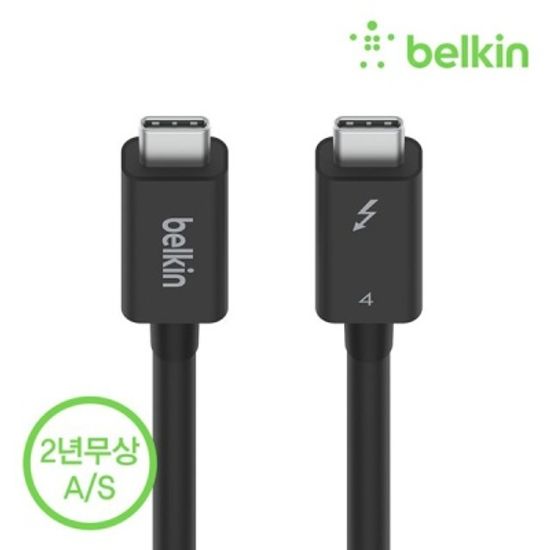 벨킨 썬더볼트 4 C타입 PD 초고속 케이블 INZ002bt2M