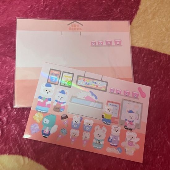 [우당탕탕스토어-가로스티커] 달콤한 봉스라빈스