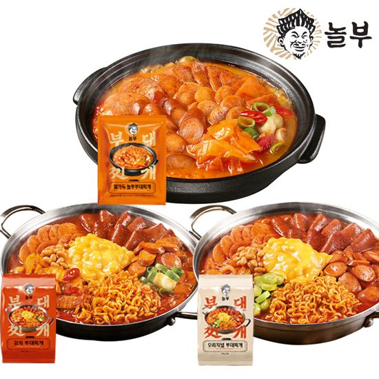 [놀부]  놀부부대찌개  4종 골라담기