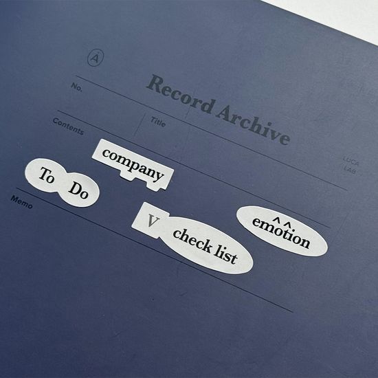 루카랩 2026 레코드 아카이브 A5 다이어리
