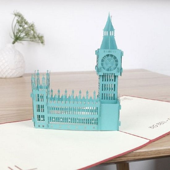 종이로예쁜 입체팝업카드 빅벤