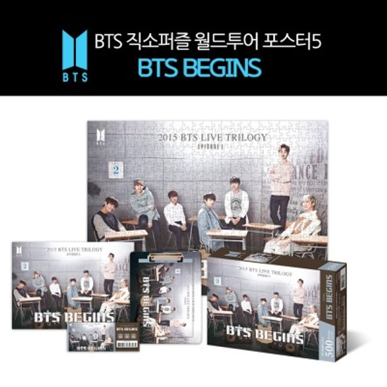 BTS 직소퍼즐 월드투어 포스터5 BTS BEGINS