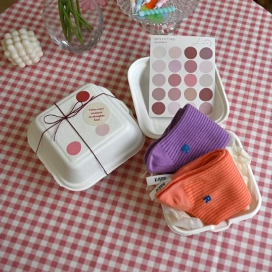 via archive ROSY COTTAGE 도트스티커