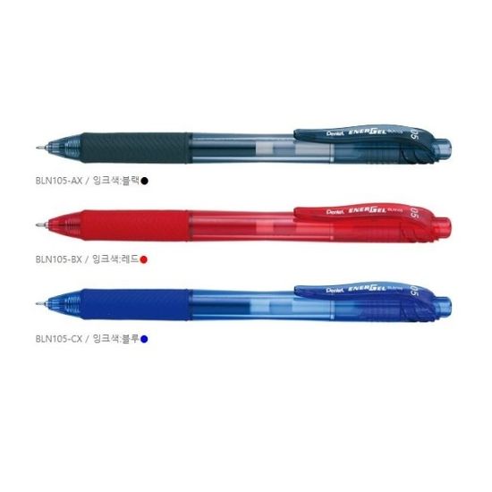 펜텔 에너겔 트라디오 볼펜 0.5mm 리필심 LRN5 1개