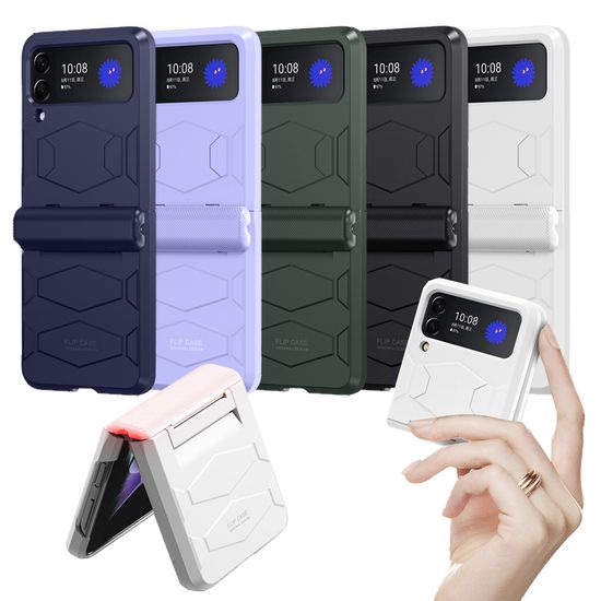 갤럭시z플립4 z플립3 터프 힌지 보호 범퍼 하드케이스