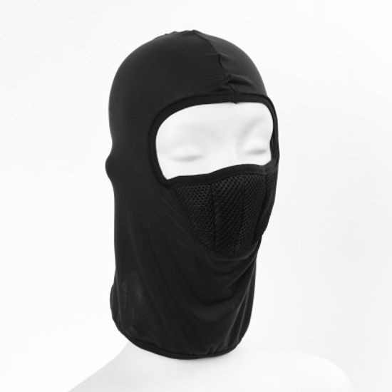 스포츠 메쉬 바라클라바(블랙)