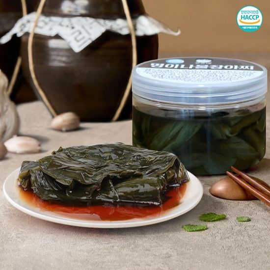 [하루식탁] 입맛돋구는 명이나물 장아찌 300gx2통