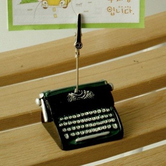 ArtSign 미니어처 메모클립 Series-타자기 7253