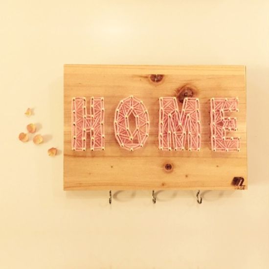 키고리 스트링아트 HOME 만들기 패키지 DIY