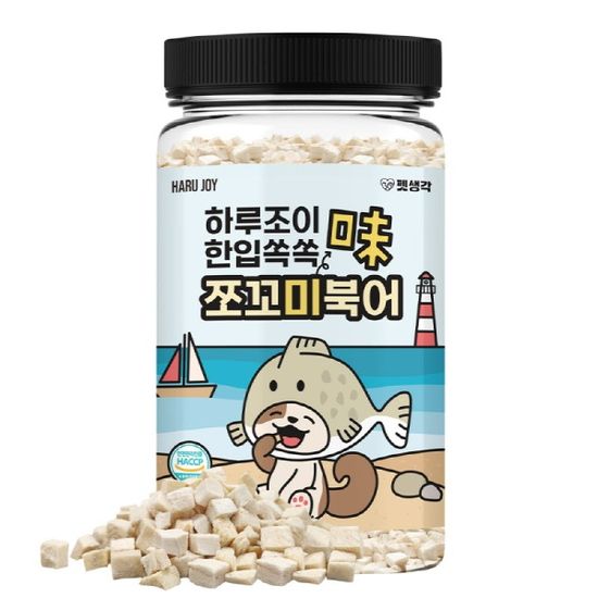펫생각 한입쏙쏙 강아지 동결건조 간식 북어 트릿